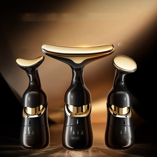 Ultrasonic Black Gold Massage Instrument Household